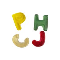ABC LETTERS GOMMEN 1KG 7STICK 
