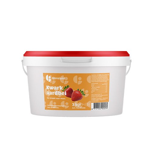 EF KWARK AARDBEI 3KG