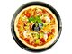 EF VERSPLATEAU ZWART D22CM 180ST