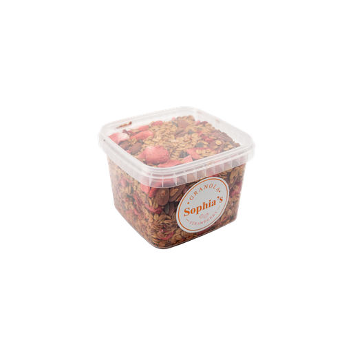 EF SOPHIAS GRANOLA AARDBEI BAK 450G