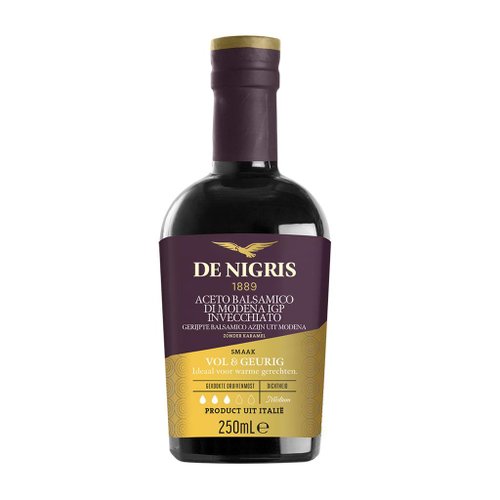 BALSAMICO AZIJN GOUD 250ML DE NIGRIS