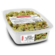 EF CASTELLINO GROENE OLIJF GEVULD MET PIMENT 1,9KG  