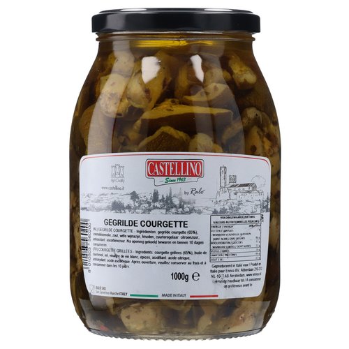EF CASTELLINO GEGRILDE COURGETTESTUKJES 1KG