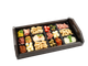 EF FOODSHARING 3-VAKS ZWART EN DEKSELS 50ST