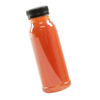 EF PET FLES ZWARTE DOP 250ML 210ST