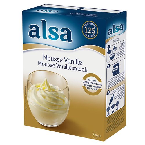 ALSA MOUSSE VANILLE 710G