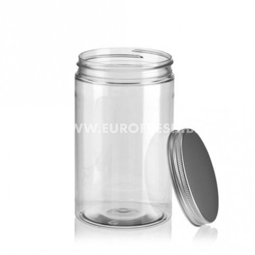 EF PET POT ALU DEKSEL 400ML 24ST