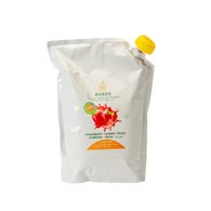 AARDBEIEN PUREE 100% FRUIT Z-SUIKER DV 1KG 