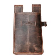GLADIATOR LEDEREN HOUDER BRUIN B10XH14XD4CM
