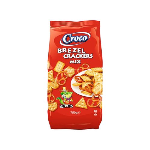 BREZEL CRACKERS MIX 750G CROCO