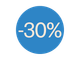 EF STICKER 30% KORTING D28 500ST