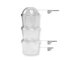 EF BODEGA VLAK DEKSEL DESSERTCUP 250ML D83MM 600ST