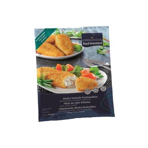 ALASKA KOOLVIS GEPANEERD 10X150G ROYAL GREENLAND