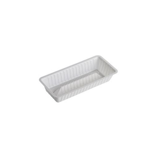 A16D PLASTIEK BAKJES 2-VAKS 20,3X9,5X3,5CM 1000ST 