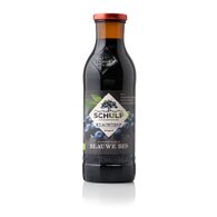 EF SCHULP BLAUWE BESSENSAP PUUR BIOLOGISCH 6X0.75L 