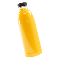 EF PET FLES ZWARTE DOP 750ML 80ST