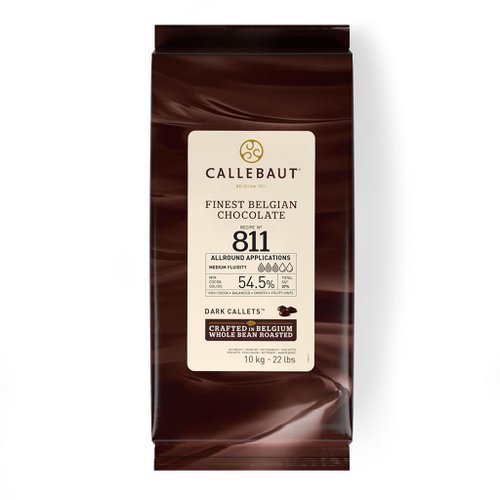 CHOCOLADE DRUPPEL PUUR 54,5% 10KG CALLEBAUT