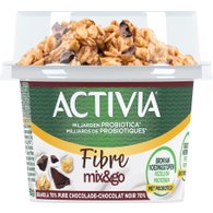 ACTIVIA MIX & GO GRANOLA 70% PURE CHOCOLADE 165G 