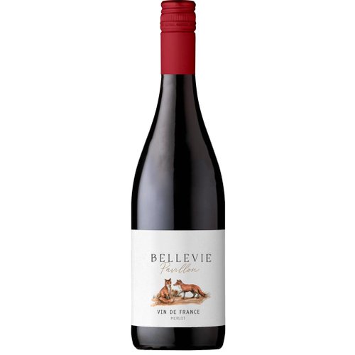 BELLEVIE PAVILLON VDF MERLOT ROUGE 75CL