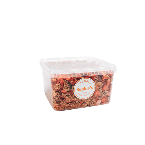EF SOPHIAS GRANOLA AARDBEI EMMER 1500G