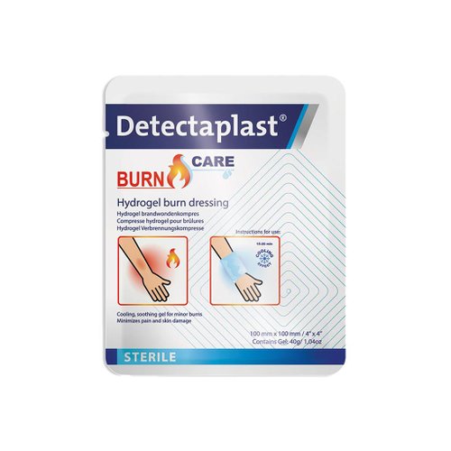 DETECTAPLAST BURN GEL KOMPRES 10X10CM 1ST 