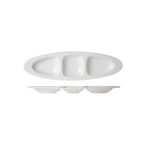 APEROSCHAAL 3 VAKJES L28CM GOURMET LYS