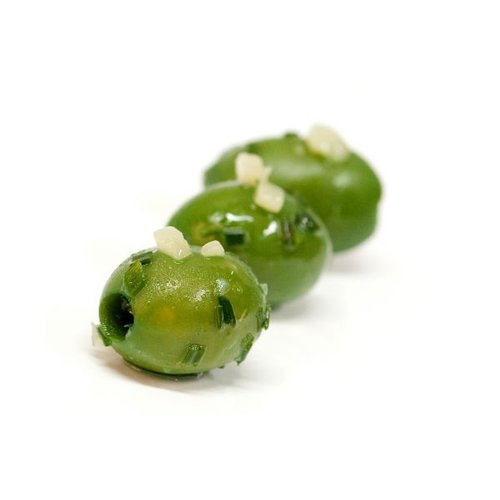 EF GRAS OLIJVEN ZONDER PIT KNOFLOOK-BIESLOOK 1,1KG